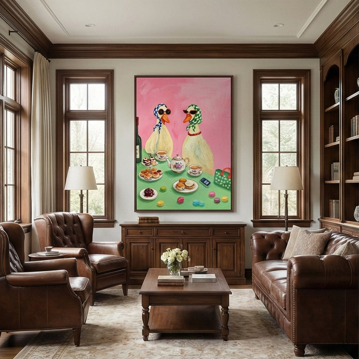Surreal Art | Duck Tea Party