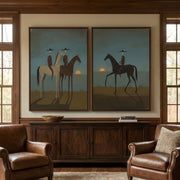 Vintage Americana Art | Sunset Riders Set