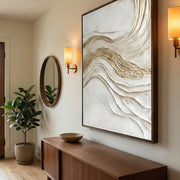 Contemporary Luxe Art | Golden Dunes