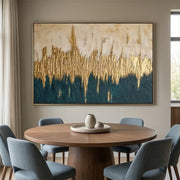 Contemporary Luxe Art |Gilded Resonance