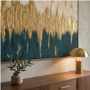 Contemporary Luxe Art |Gilded Resonance