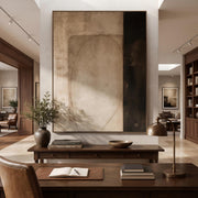 Wabi-Sabi Art｜Earth‑Tone Minimalist Abstract Wall Art