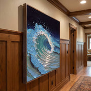 3D-Textured Art | Midnight Wave