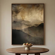Wabi-Sabi Art | Before Bloom-Layered Peaks