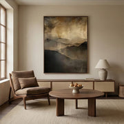 Wabi-Sabi Art | Before Bloom-Layered Peaks