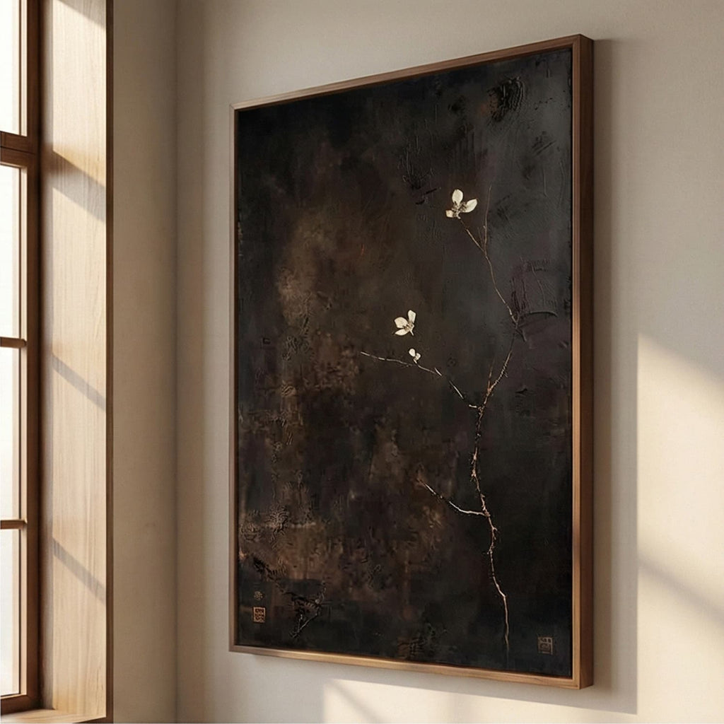 Wabi-Sabi Art | Dark Bloom