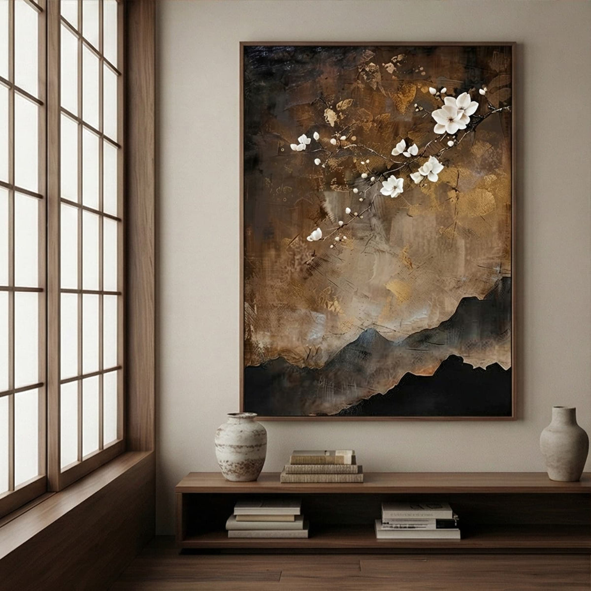 Wabi-Sabi Art | Mountain Blossoms