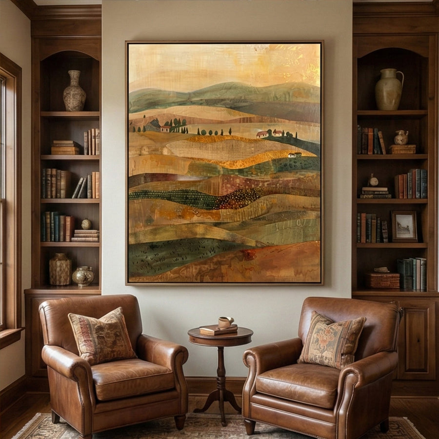 Bohemian Art | Golden Field Echoes