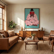 Surreal Art | Cozy-Reading in Pink