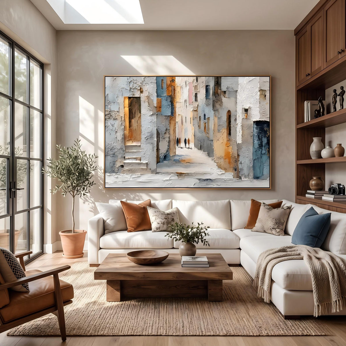 Impressionist Art｜European Old Town Street Wall Art