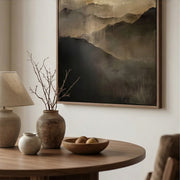 Wabi-Sabi Art | Before Bloom-Layered Peaks