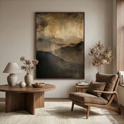 Wabi-Sabi Art | Before Bloom-Layered Peaks