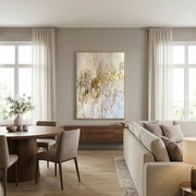 Contemporary Luxe Art | Ivory Echoes