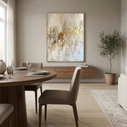 Contemporary Luxe Art | Ivory Echoes