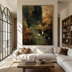 Impressionist Art｜Wetland Egret