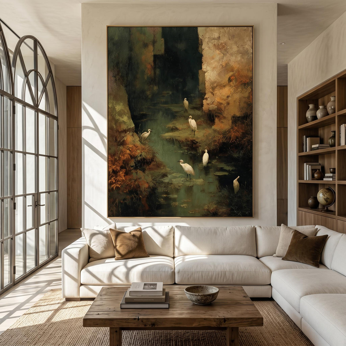 Impressionist Art｜Wetland Egret