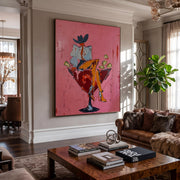 POP Art | Cocktail Western Woman