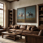 Vintage Americana Art | Sunset Riders Set