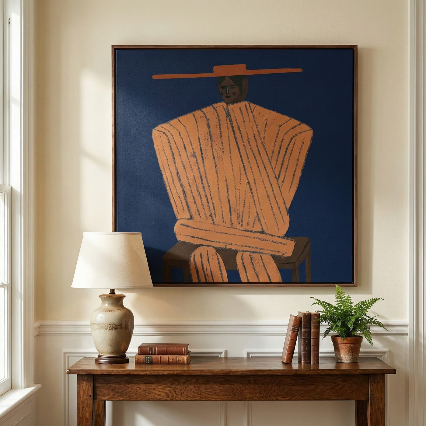 Vintage Americana Art | The Silent Guardian