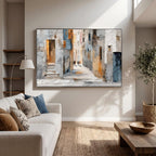 Impressionist Art｜European Old Town Street Wall Art
