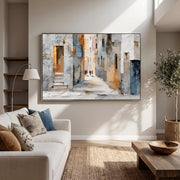 Impressionist Art｜European Old Town Street Wall Art