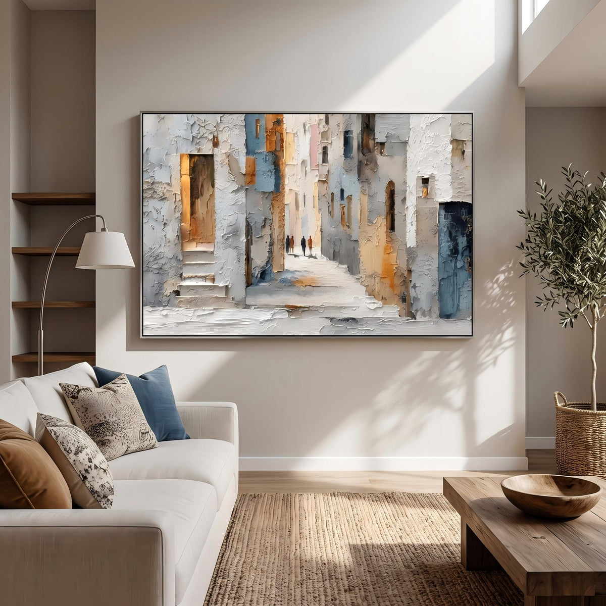 Impressionist Art｜European Old Town Street Wall Art