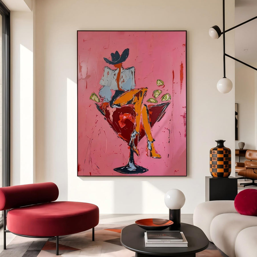 POP Art | Cocktail Western Woman