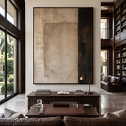 Wabi-Sabi Art｜Earth‑Tone Minimalist Abstract Wall Art