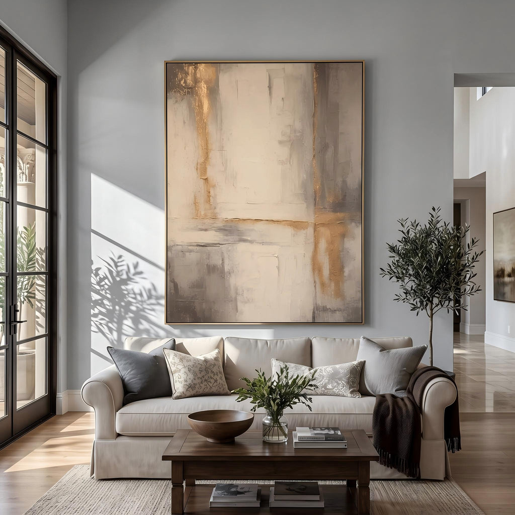 Abstract Art｜Gold Foil Luxury Wall Art
