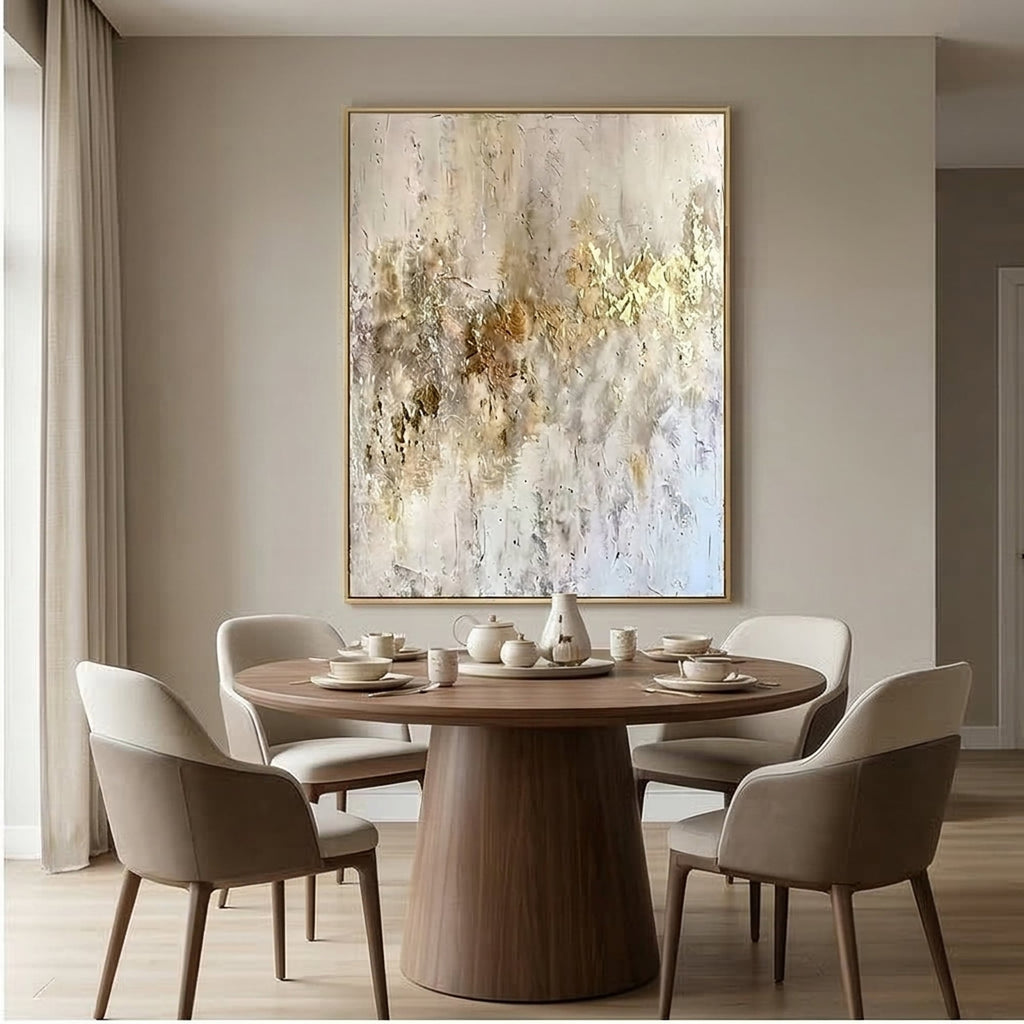 Contemporary Luxe Art | Ivory Echoes