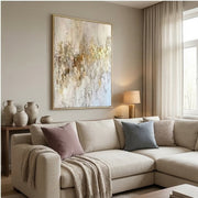 Contemporary Luxe Art | Ivory Echoes