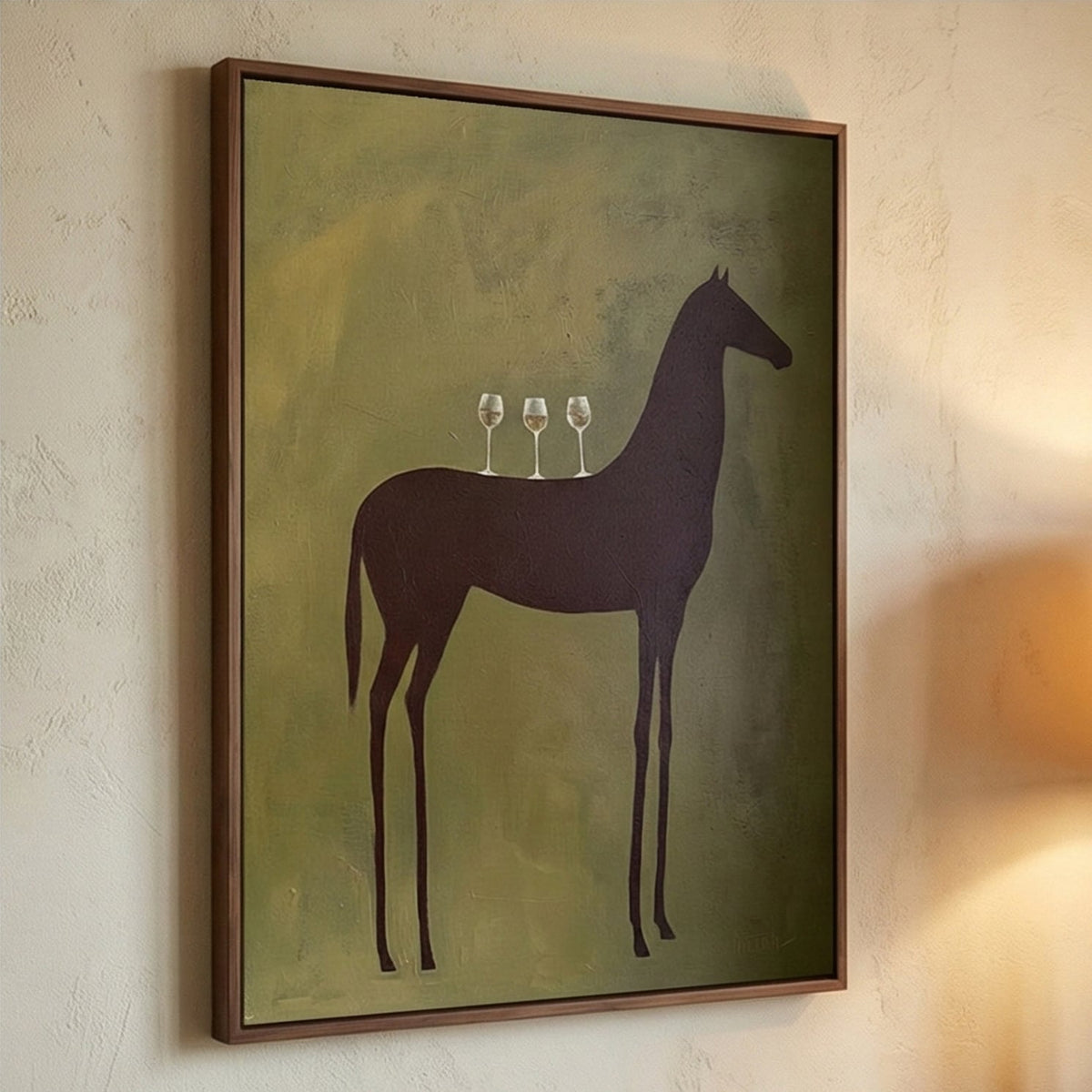 Vintage Americana Art | Quiet Toast