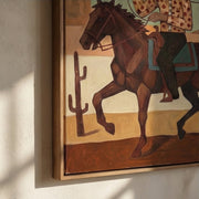 Vintage Americana Art | Canyon Lasso