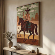 Vintage Americana Art | Canyon Lasso