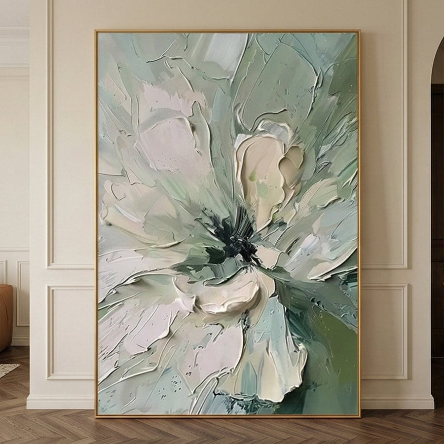 3D textured Art | Seafoam Bloom