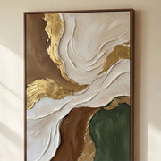 Contemporary Luxe Art | Earthy Confluence