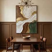 Contemporary Luxe Art | Earthy Confluence