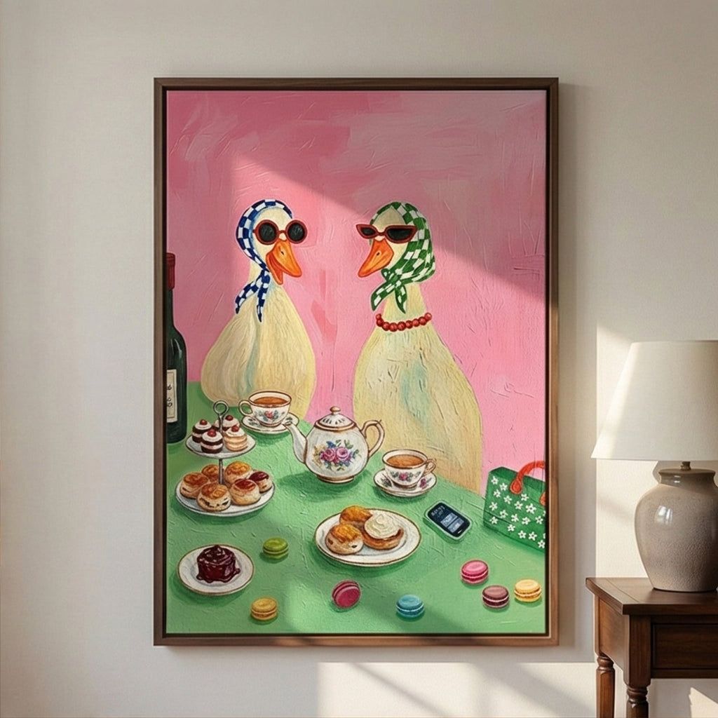 Surreal Art | Duck Tea Party