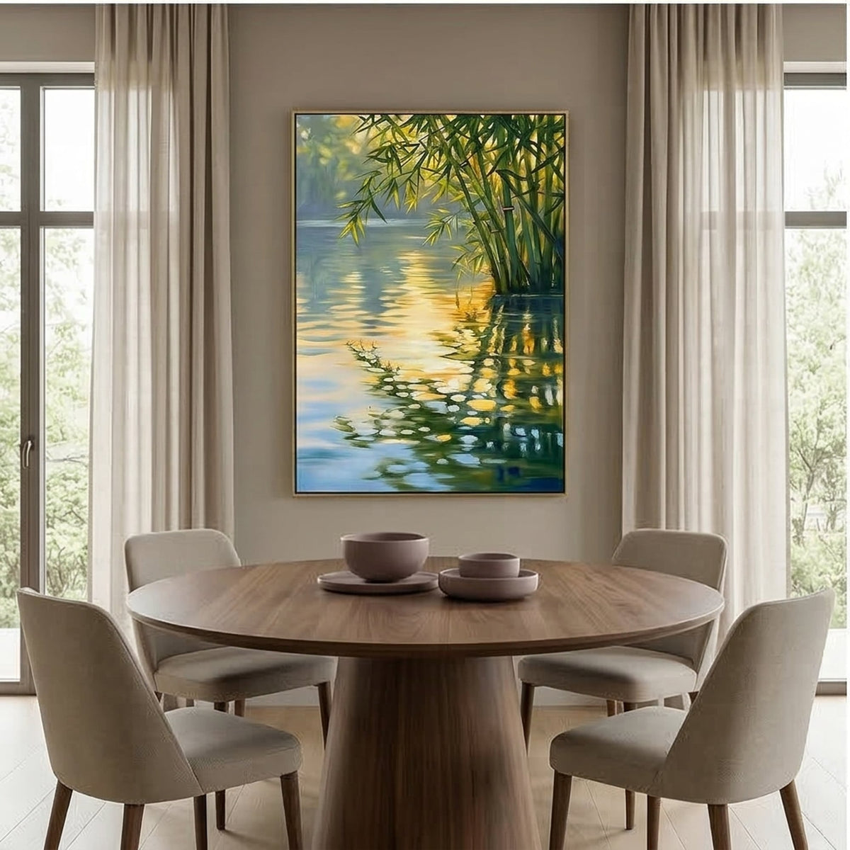 Impressionist Art | Reflective Tranquility