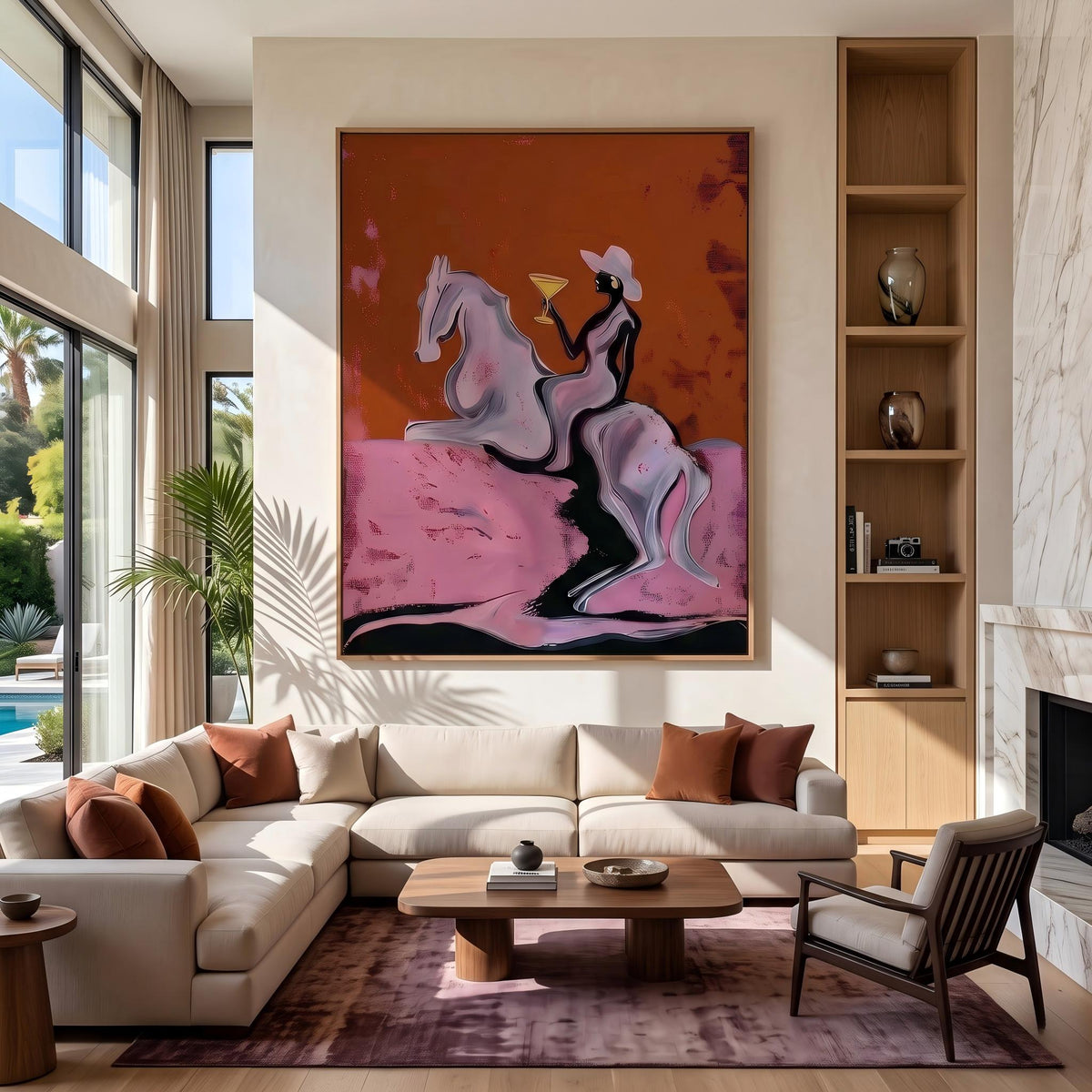 POP Art | Cowgirl Martini Ride