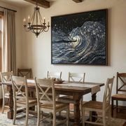 3D textured Art | Starlit Sea