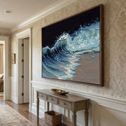3D textured Art | Ocean Radiant Crest