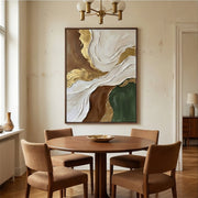Contemporary Luxe Art | Earthy Confluence