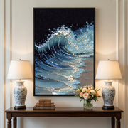3D-Textured Art | Wave Crest