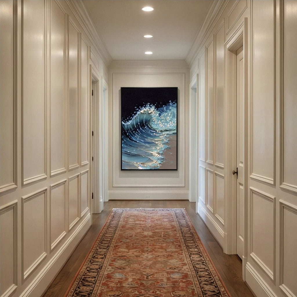 3D-Textured Art | Wave Crest