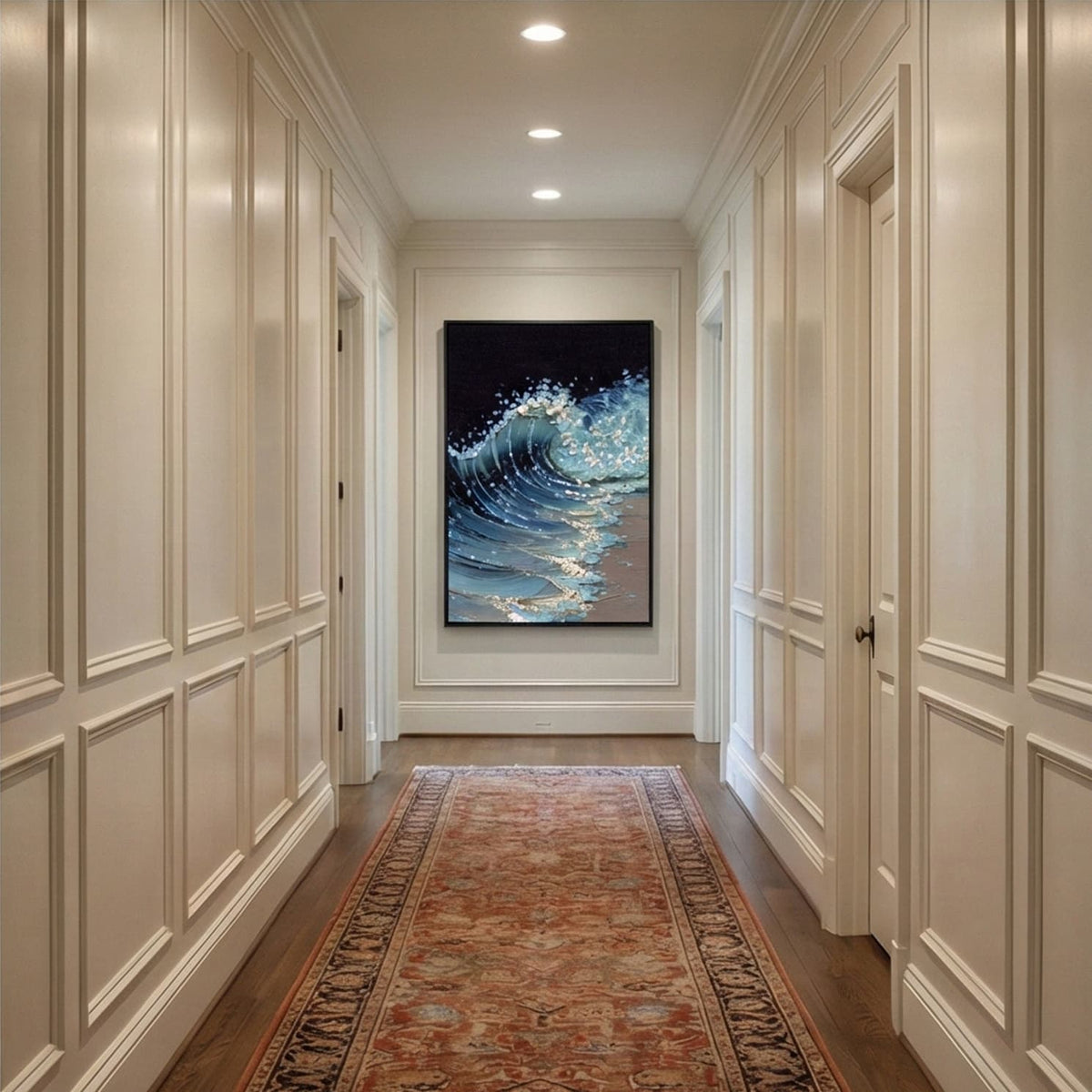 3D-Textured Art | Wave Crest