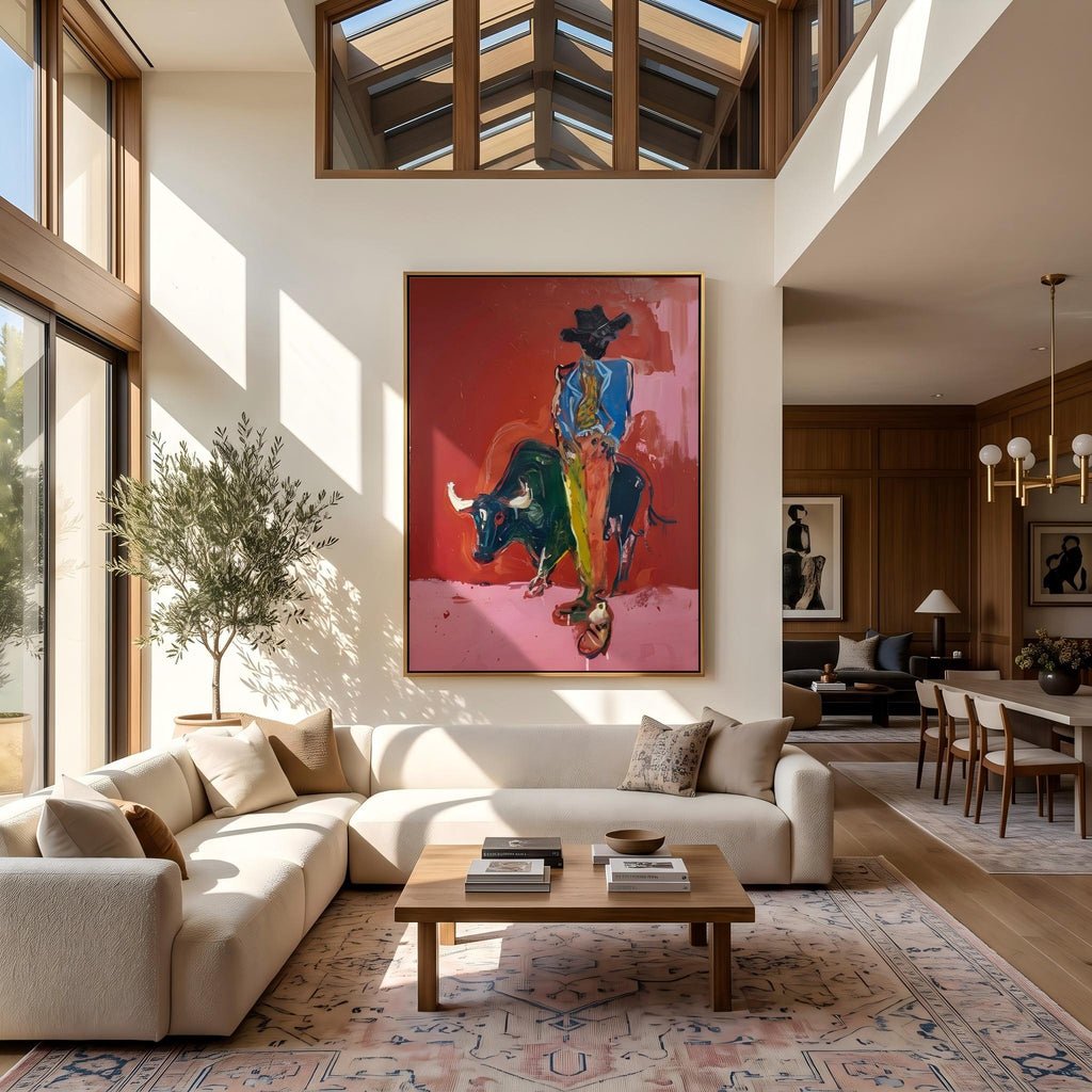 POP Art | Bullfighting Western Cowboy