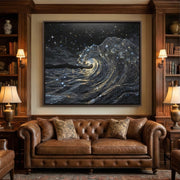 3D textured Art | Starlit Sea