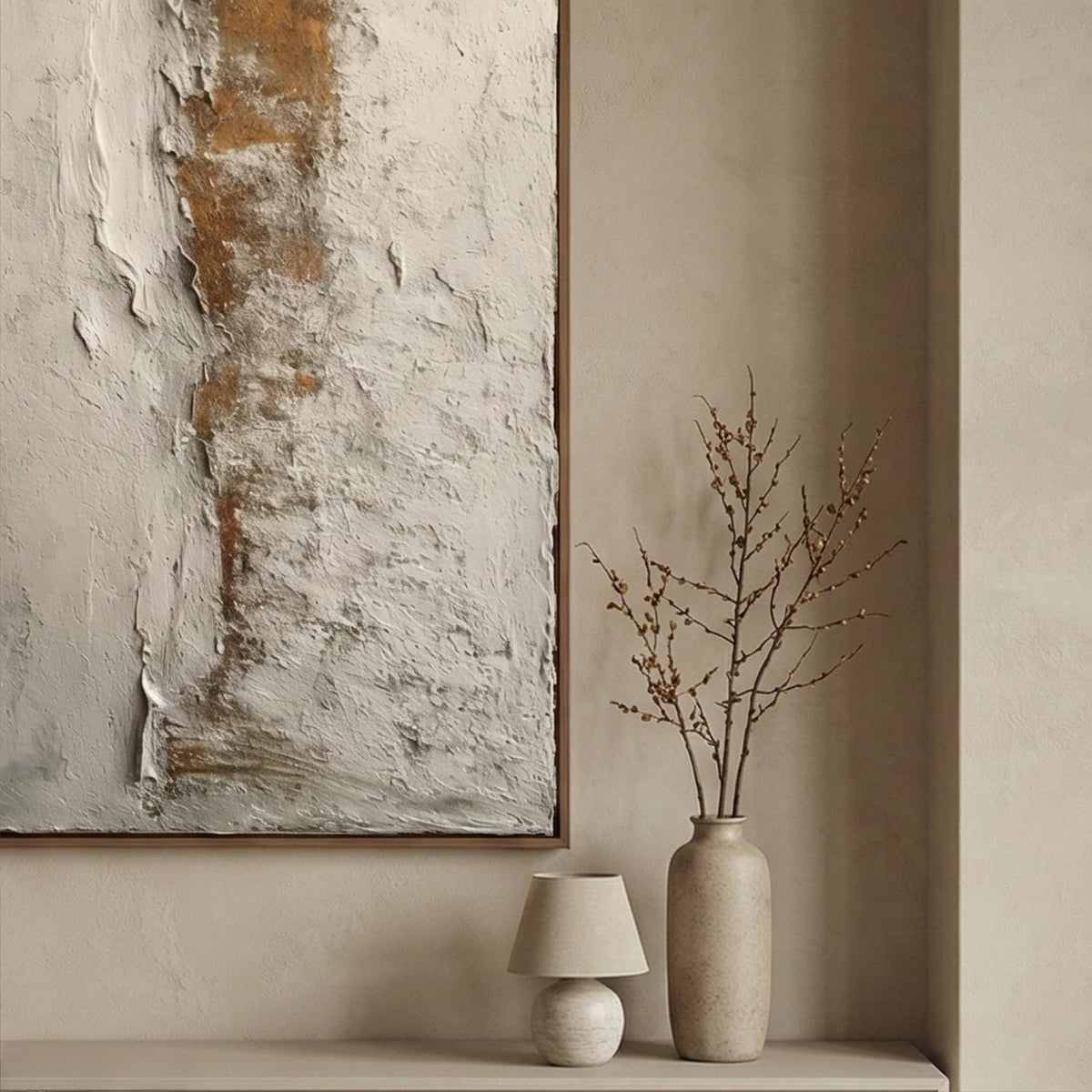 Wabi-Sabi Art | Rust Flow