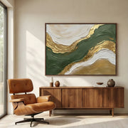 Contemporary Luxe Art | Emerald River